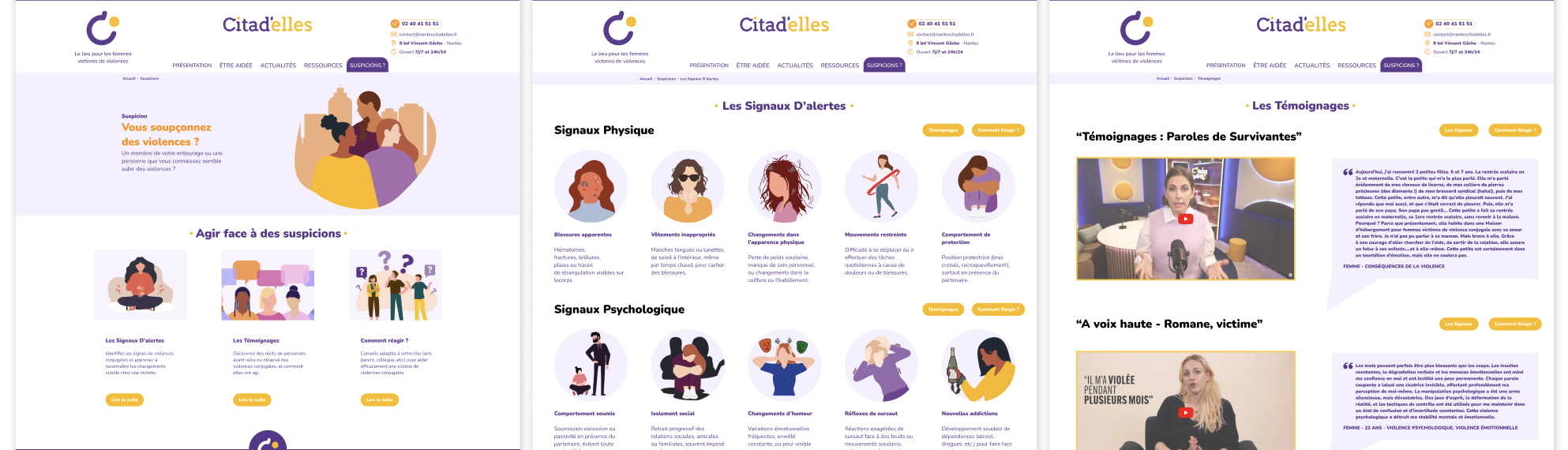 Interface de coordination vue principale