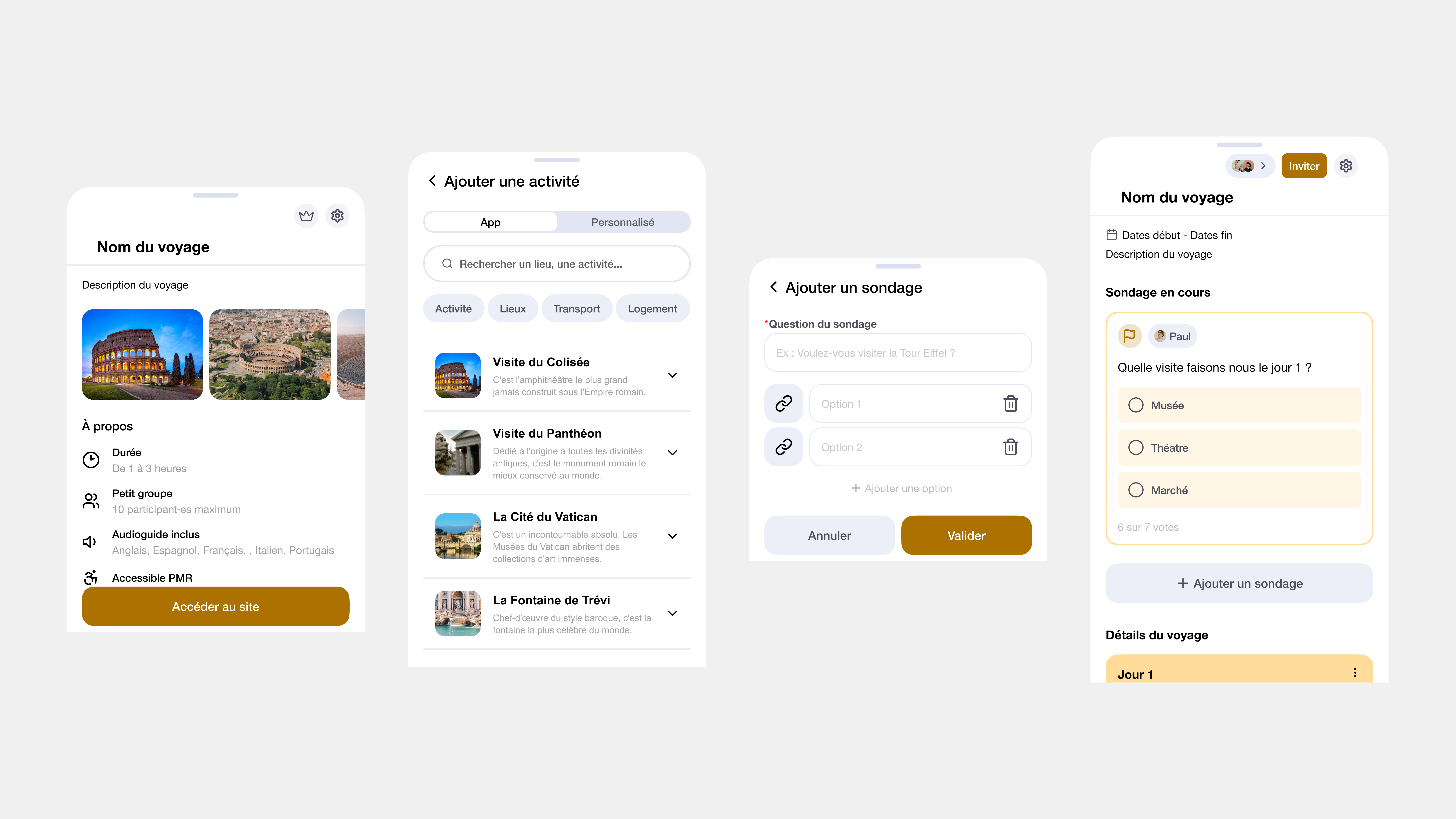 Design System Organismes : Bottom Sheet